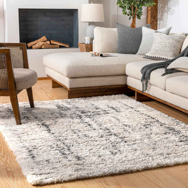 Campion Plush Cream Rug Rugs TriadCommerceInc