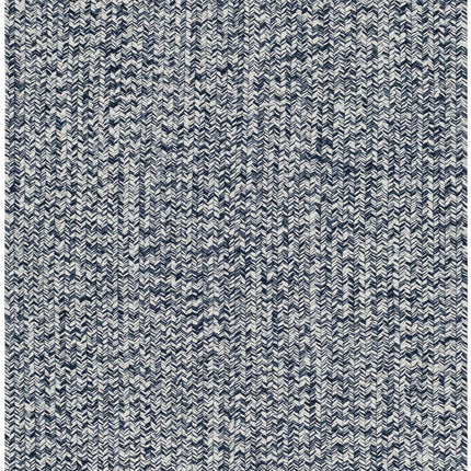 Blue Braided Faux Jute Rug Rugs TriadCommerceInc 2'6" x 8' Runner