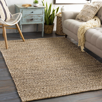 Caspar Hand Woven Natural Jute Rug Rugs TriadCommerceInc