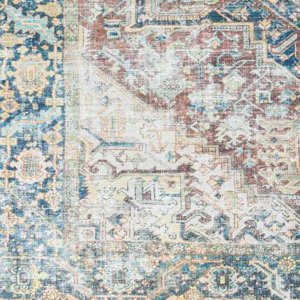 Blue Catigpian Distressed Washable Area Rug - Clearance Rugs TriadCommerceInc