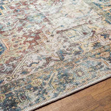 Blue Catigpian Distressed Washable Area Rug - Clearance Rugs TriadCommerceInc