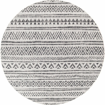 Catrine Indoor & Outdoor Rug - Clearance Rugs TriadCommerceInc 7'10" Round