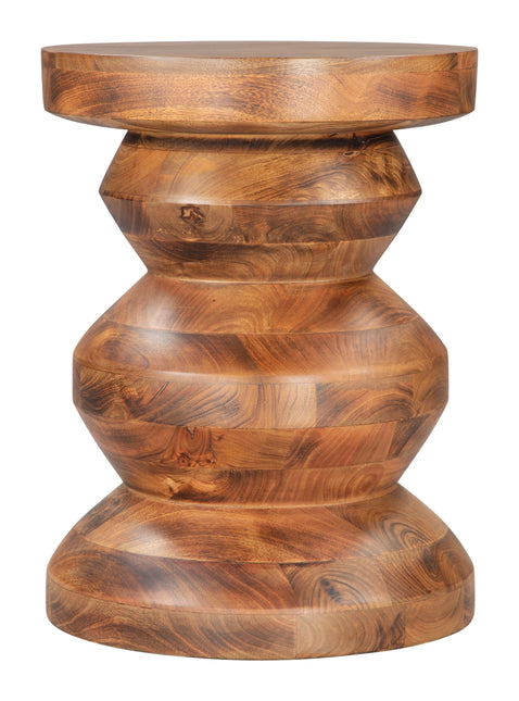 Kerala Side Table Brown Side Tables TriadCommerceInc   
