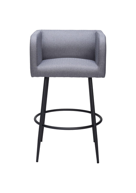 Horbat Barstool (Set of 2) Gray Barstools TriadCommerceInc   