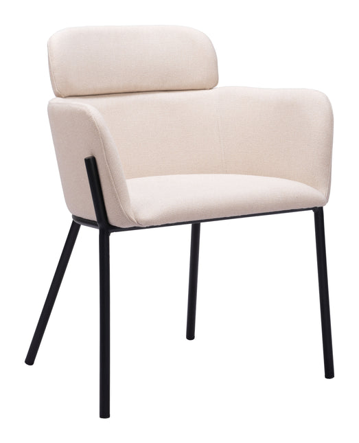 Bremor Dining Chair (Set of 2) Beige Chairs TriadCommerceInc Default Title  
