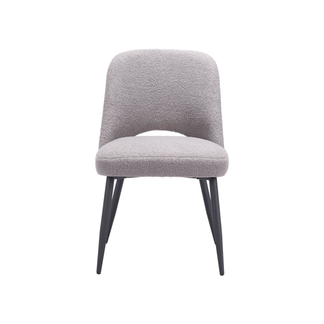 Teddy Dining Chair (Set of 2) Gray Chairs TriadCommerceInc   