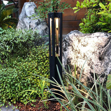 Low Voltage LED Outdoor Bollard Path Light Black Path Light TriadCommerceInc