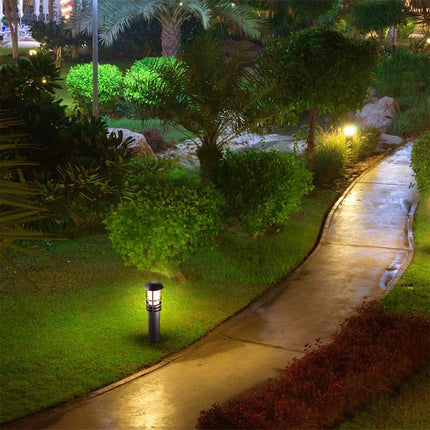 LED Garden Bollard Light 12V Warm White Outdoor Path Path Light TriadCommerceInc
