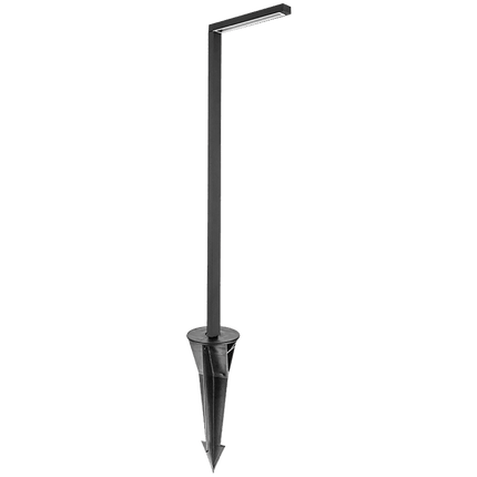 Aluminum LED Rectangular Bollard Path Light Path Light TriadCommerceInc Black