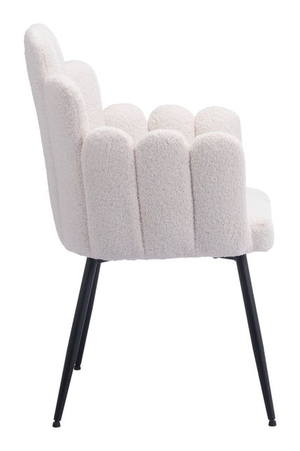 Noosa Dining Chair (Set of 2) Ivory Chairs TriadCommerceInc   