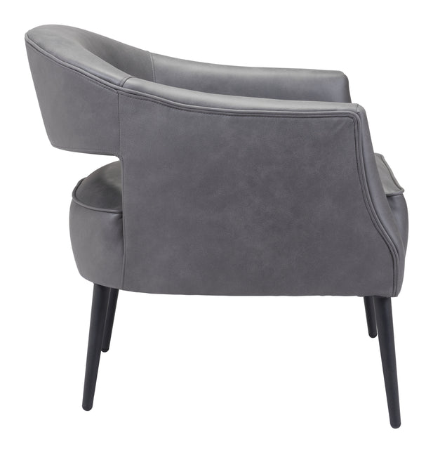 Berkeley Accent Chair Vintage Gray Chairs TriadCommerceInc