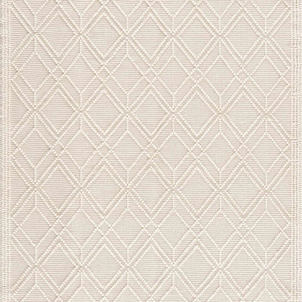 Ramsbury Beige Trellis Wool Rug Rugs TriadCommerceInc