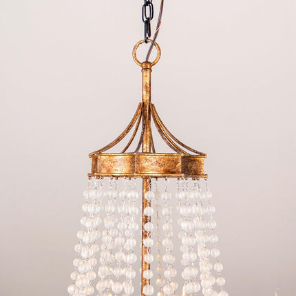 Chappell 8-Light Rustic Gold Empire Chandelier TriadCommerceInc