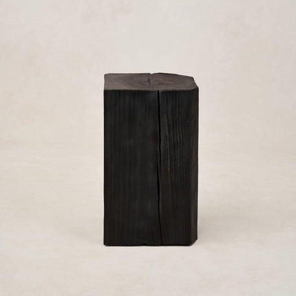 Charcoal Sculpture Pedestal - Medium Sculptural Pedestal TriadCommerceInc