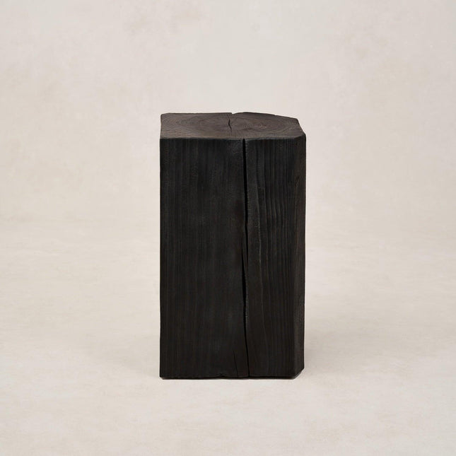 Charcoal Sculpture Pedestal - Medium Sculptural Pedestal TriadCommerceInc