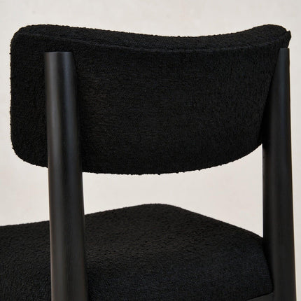 Charlie Dining Chair - Black Kitchen & Dining Room Chairs TriadCommerceInc