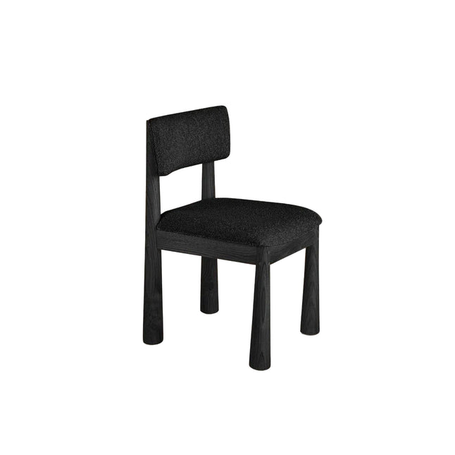 Charlie Dining Chair - Black Kitchen & Dining Room Chairs TriadCommerceInc