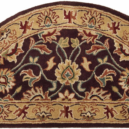 Cherryfield Burgundy 1024 Wool Area Rug Rugs TriadCommerceInc 2' x 4' Hearth