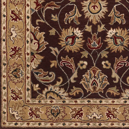 Cherryfield Burgundy 1024 Wool Area Rug Rugs TriadCommerceInc