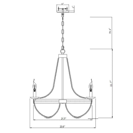 Chokio Chandelier TriadCommerceInc