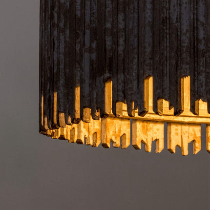 Chouinard 3-Light Natural Wooden Drum Chandelier Rustic Home Decor > Lighting > Ceiling Lights > Chandelier TriadCommerceInc