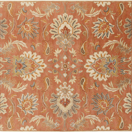 Chesterton Hand Tufted Orange 1112 Area Rug - Promo Rugs TriadCommerceInc 8' Square