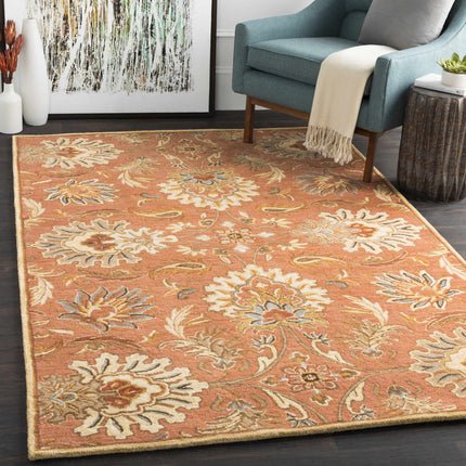Chesterton Hand Tufted Orange 1112 Area Rug - Promo Rugs TriadCommerceInc