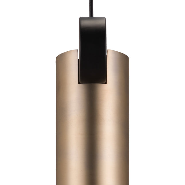 Martiza Ceiling Lamp Gold & Black Pendants TriadCommerceInc   