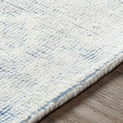 Calderbank Sky Blue Wool-Blend Area Rug Rugs TriadCommerceInc