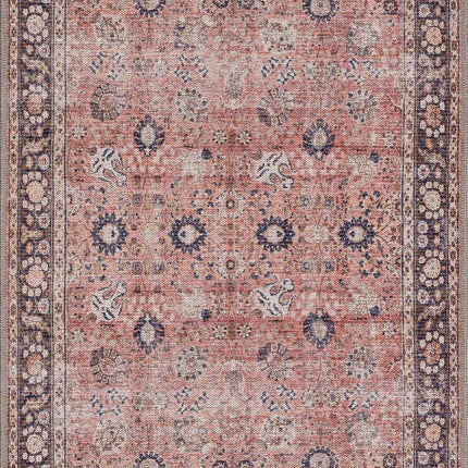 Ganyangan Red Washable Rug Rugs TriadCommerceInc 2'7" x 7'3" Runner