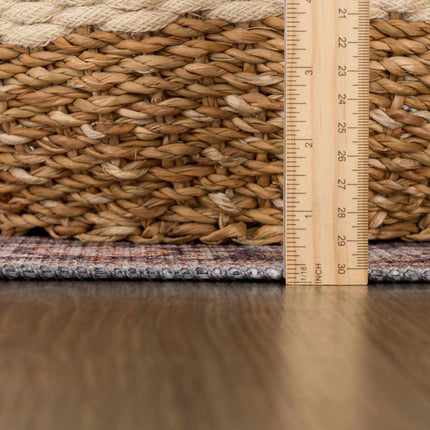 Ganyangan Red Washable Rug Rugs TriadCommerceInc