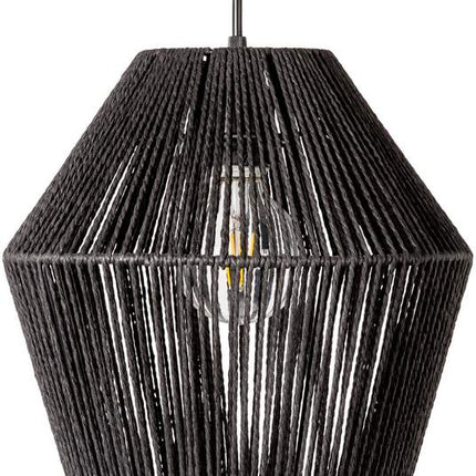 Mervyn Pendant Light - Black Home Decor > Lighting > Ceiling Lights > Pendant Lights TriadCommerceInc 71"H x 11"W x 11"D