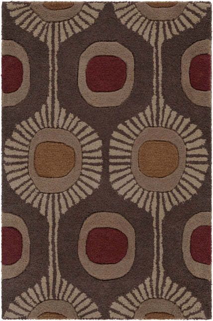 Canovanas Modern Wool Rug Rugs TriadCommerceInc 2' x 3' Rectangle