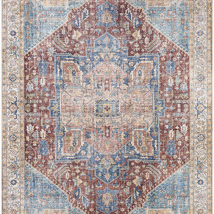 Como Washable Area Rug - Clearance Rugs TriadCommerceInc *5'3" x 7'3" Rectangle