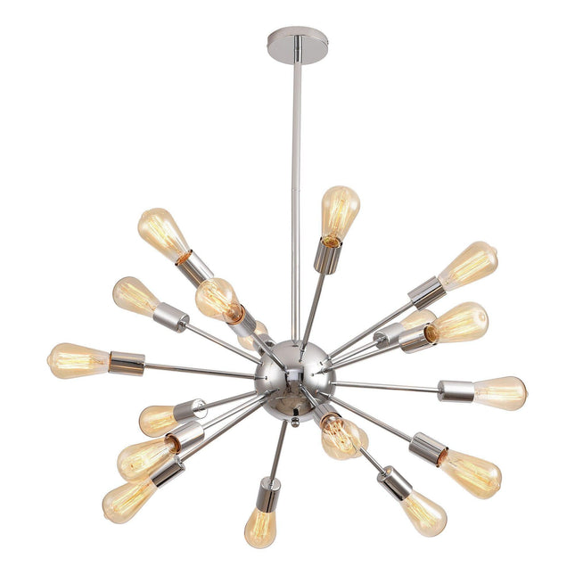 Cordell 18-Light Chrome Sputnik Sphere Chandelier Home Decor > Lighting > Ceiling Lights > Chandelier TriadCommerceInc Chrome
