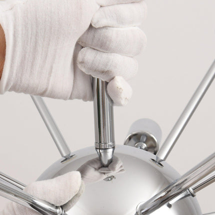 Cordell 18-Light Chrome Sputnik Sphere Chandelier Home Decor > Lighting > Ceiling Lights > Chandelier TriadCommerceInc