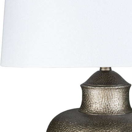 Durres Traditional White Table Lamp Lighting TriadCommerceInc