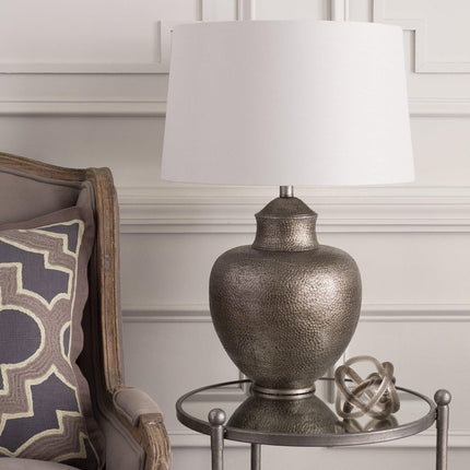 Durres Traditional White Table Lamp Lighting TriadCommerceInc
