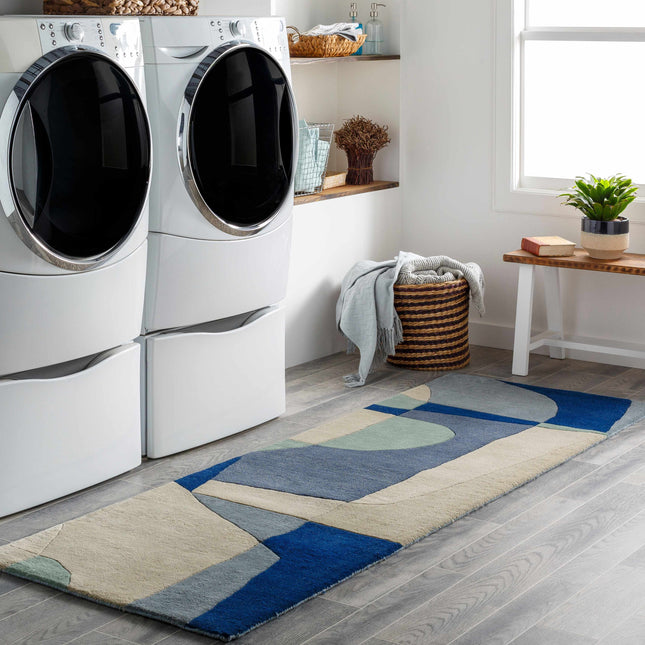 Crawfordsville Modern Wool Rug Rugs TriadCommerceInc