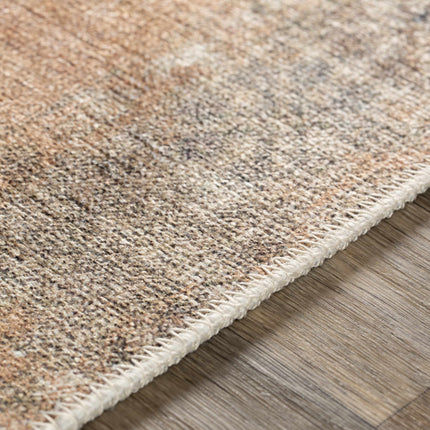 Carrabelle Peach Washable Area Rug - Clearance Rugs TriadCommerceInc