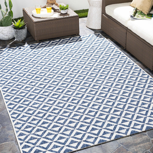 Cumby Denim Outdoor Area Carpet Rugs TriadCommerceInc