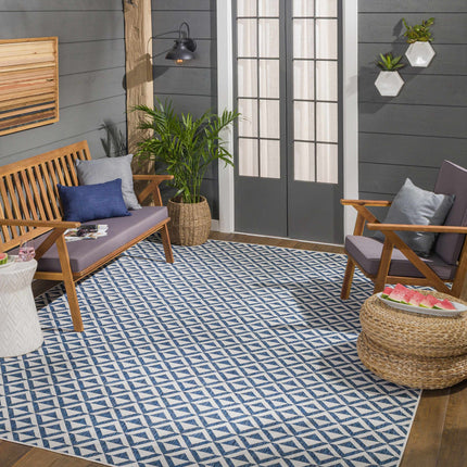 Cumby Denim Outdoor Area Carpet Rugs TriadCommerceInc