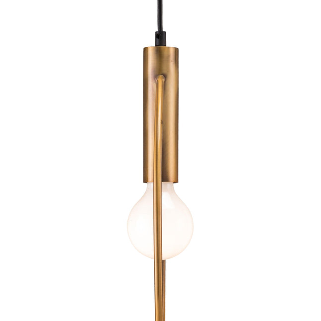 Irenza Ceiling Lamp Brass Pendants TriadCommerceInc   