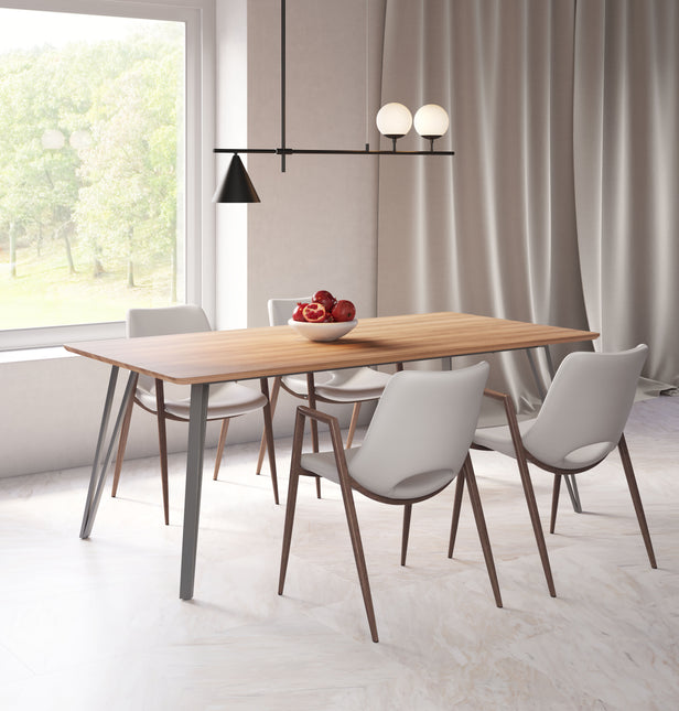 Perpignan Dining Table Brown Tables TriadCommerceInc   