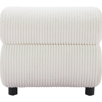 Rahat Accent Chair White Chairs TriadCommerceInc   