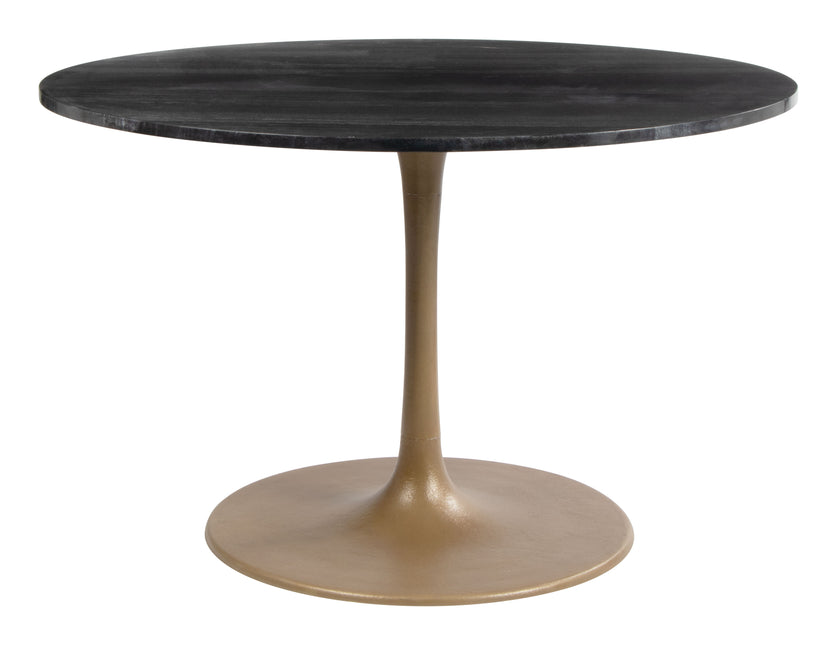 Taj Dining Table Black & Gold Tables TriadCommerceInc Default Title  
