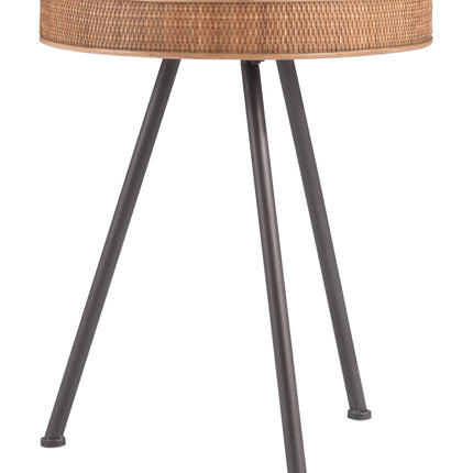 Stuart Side Table Natural Side Tables TriadCommerceInc   