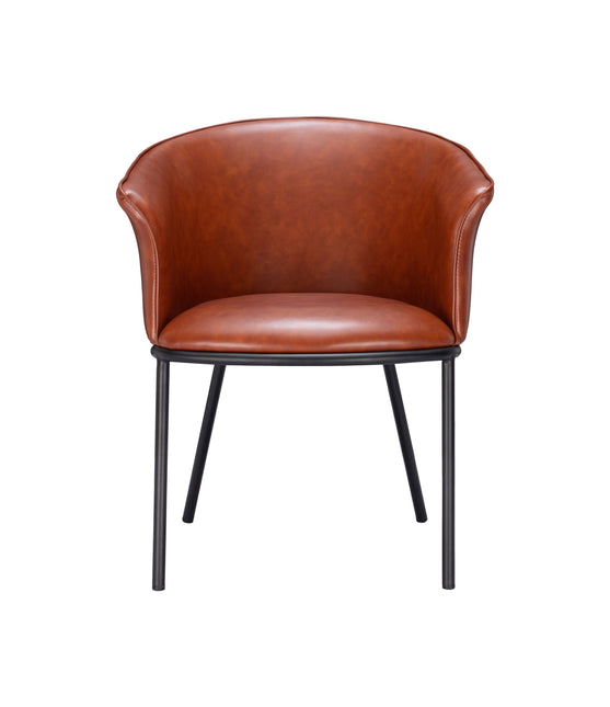 Garston Dining Chair Brown Chairs TriadCommerceInc   