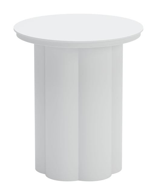 Kogur Side Table White Tables TriadCommerceInc Default Title  