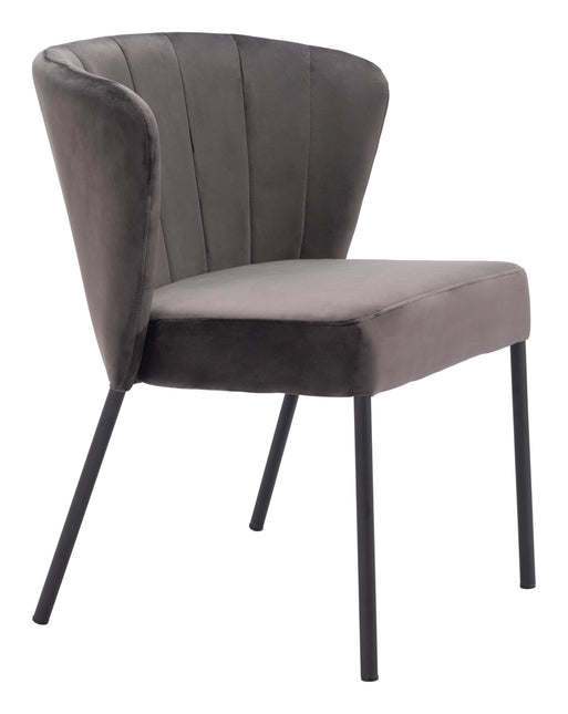 Aimee Dining Chair (Set of 2) Gray Chairs TriadCommerceInc Default Title  